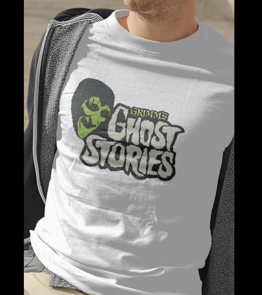 Grimm's Ghost Stories Spooky Horror Green Face T-Shirt