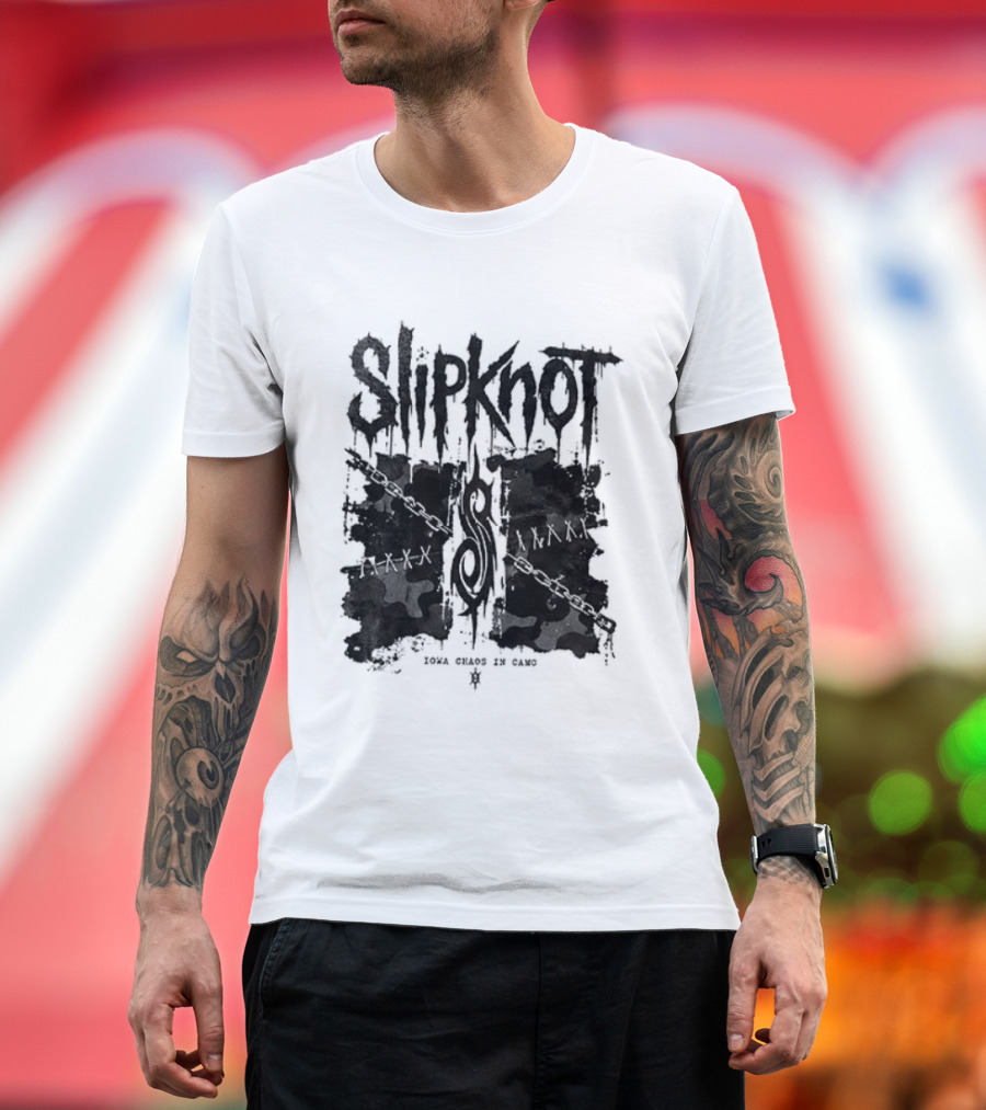 Slipknot Chaos Stitched Into Every Scar Official Merchandise T-Shirt