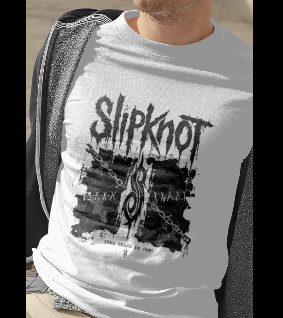 Slipknot Chaos Stitched Into Every Scar Official Merchandise T-Shirt