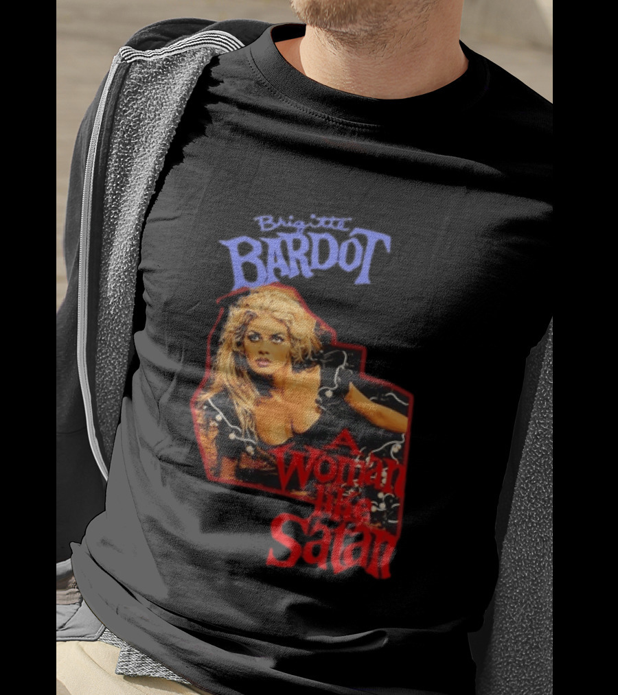 Brigitte Bardot A Woman Like Satan T-Shirt