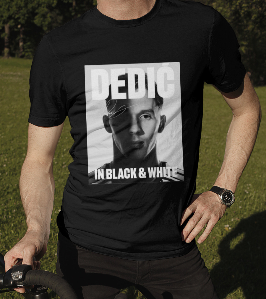 Dedić In Black & White Monochrome T-Shirt