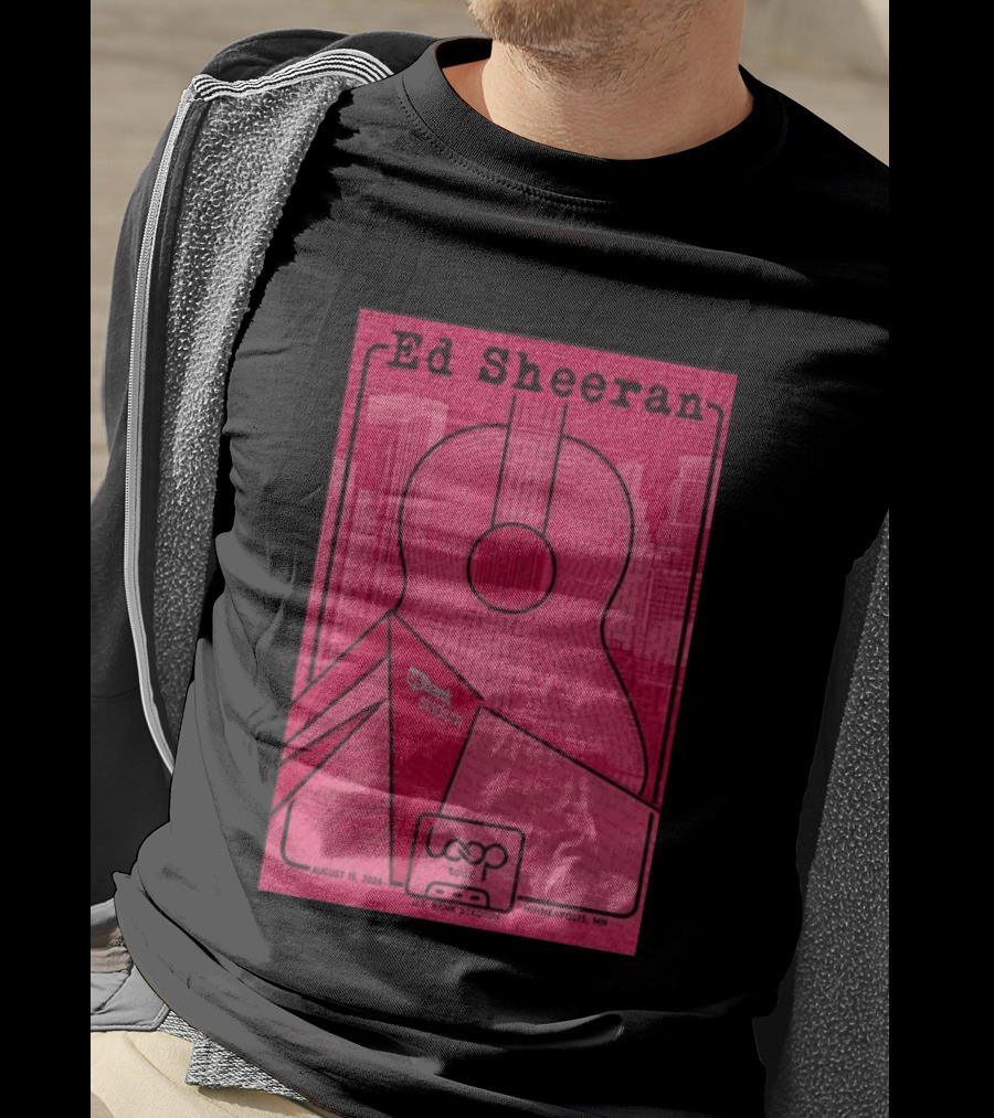 Ed Sheeran Loop Tour August 15 2026 U.S. Bank Stadium Minneapolis MN T-Shirt