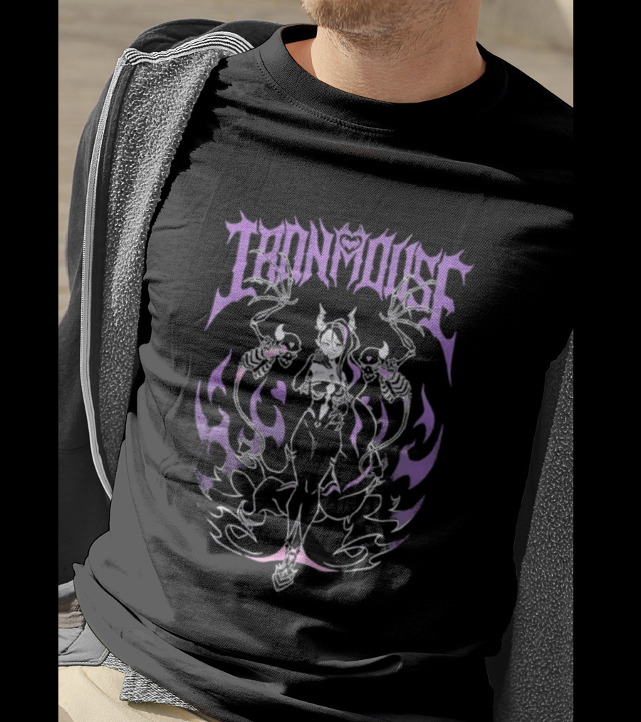 Ironmouse Demon Queen Gothic VTuber Aesthetic T-Shirt