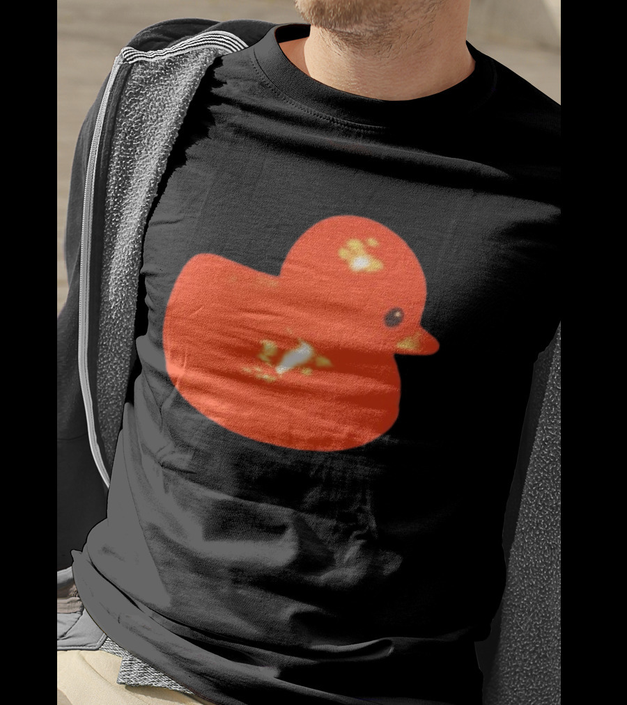 Malcolm Todd Store Bright Orange Duck T-Shirt