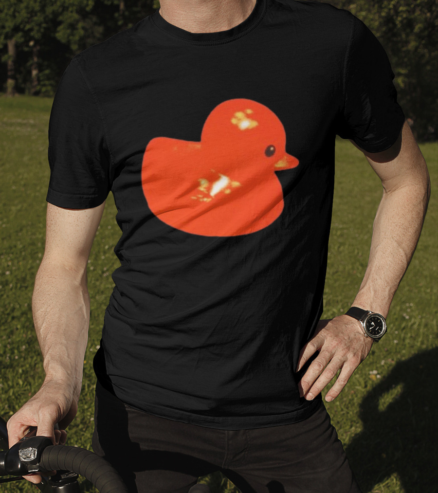 Malcolm Todd Store Bright Orange Duck T-Shirt