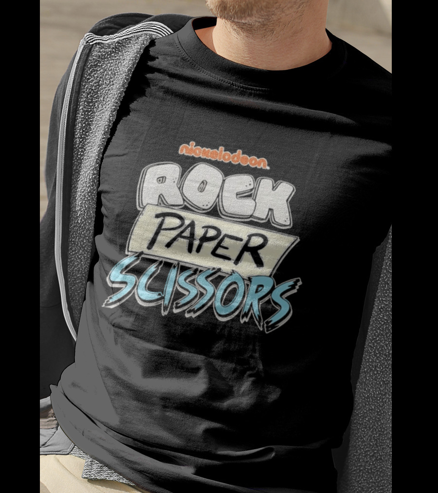 Nickelodeon Rock Paper Scissors Series Animation T-Shirt