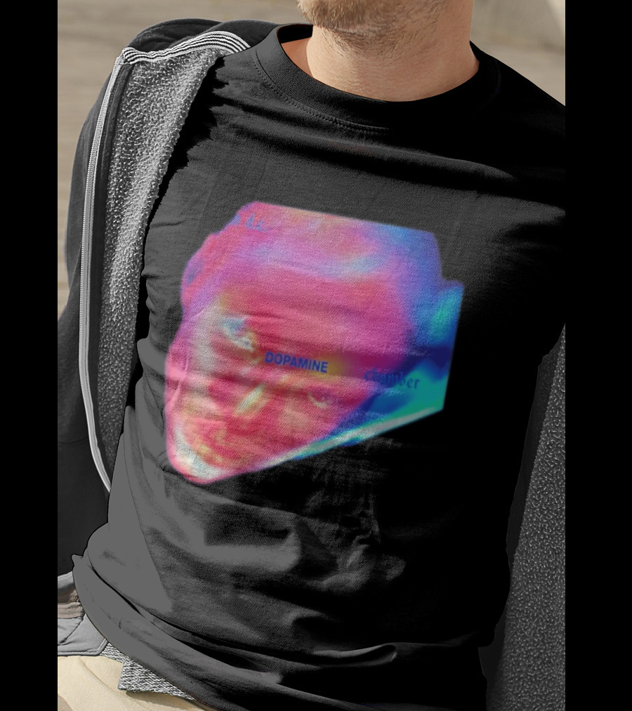 Fontaines D.C. Dopamine Chamber Album Cover Art Face T-Shirt