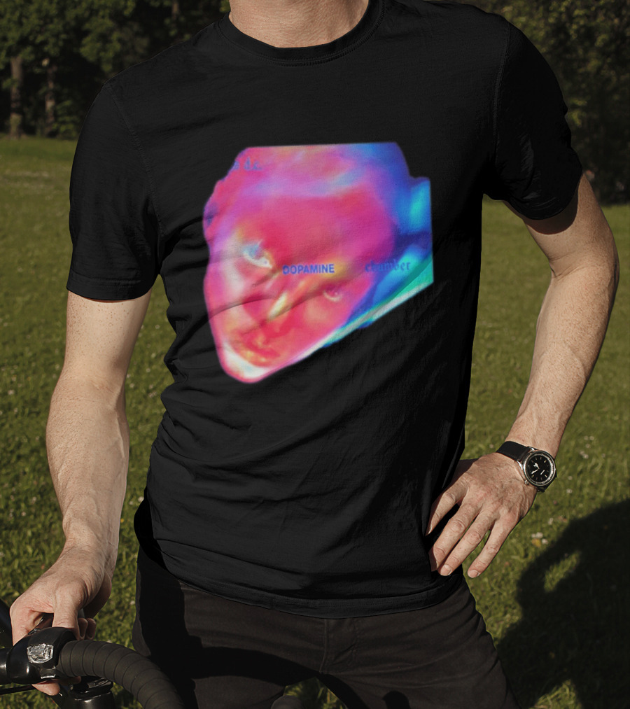 Fontaines D.C. Dopamine Chamber Album Cover Art Face T-Shirt