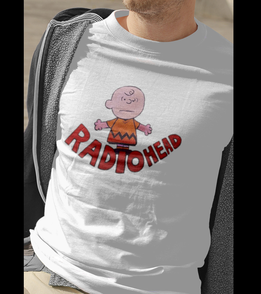 Charlie Brown Radiohead Peanuts Alternative Rock Mashup T-Shirt