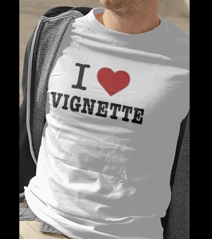 I Heart Vignette Love T-Shirt
