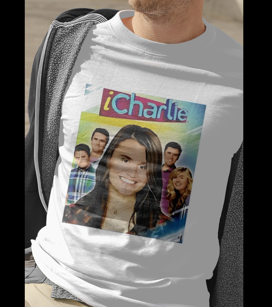 ICharlie Pop Culture Cast Television Show Iconic Faces T-Shirt