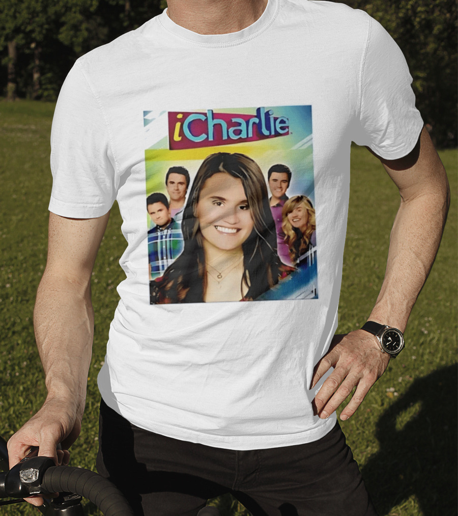 ICharlie Pop Culture Cast Television Show Iconic Faces T-Shirt