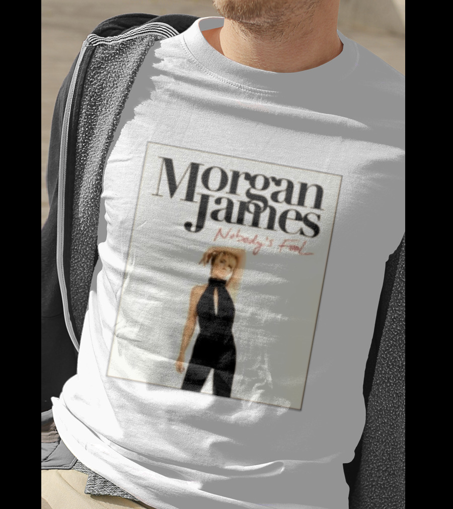 Morgan James Nobody's Fool Album Cover Fashion T-Shirt