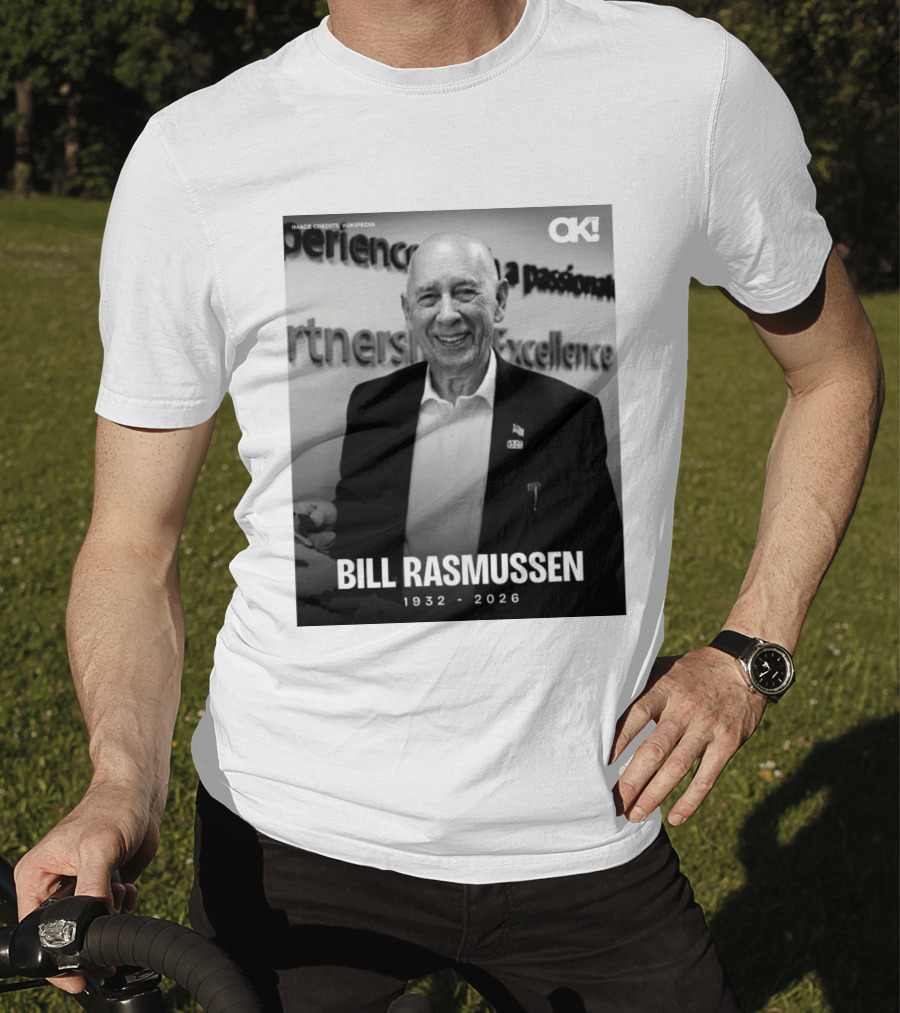 Rip Bill Rasmussen 1932 2026 Partnership Excellence Image Credits Wikipedia T-Shirt