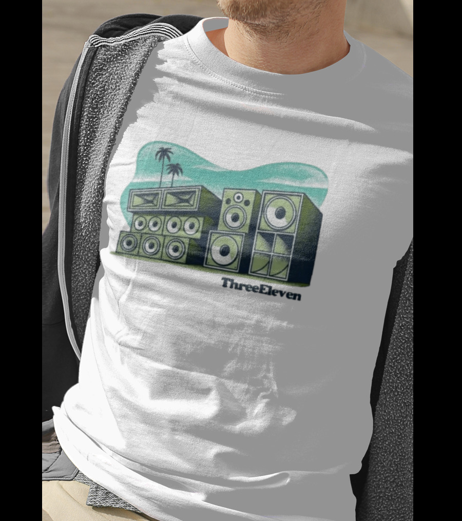 Three Eleven 311 Band Palm Trees Speakers Raglan T-Shirt