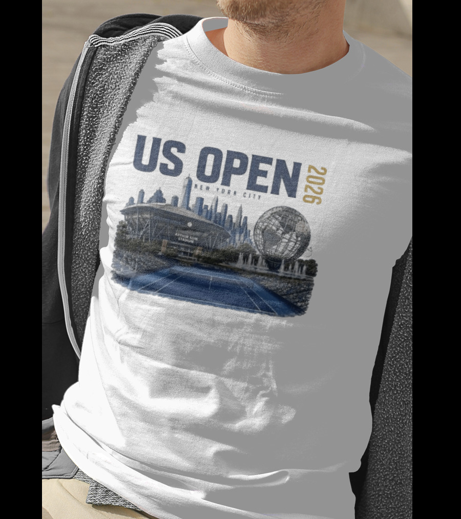 US Open 2026 New York City Arthur Ashe Stadium Flushing Meadows T-Shirt