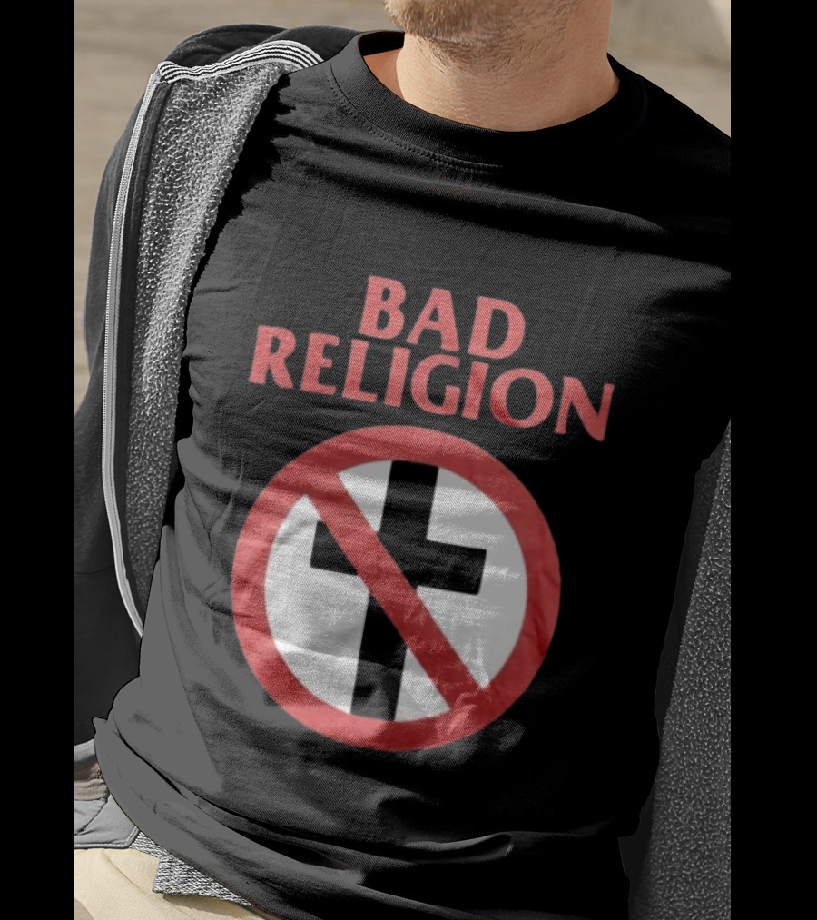 Bad Religion Crossbuster Black T-Shirt