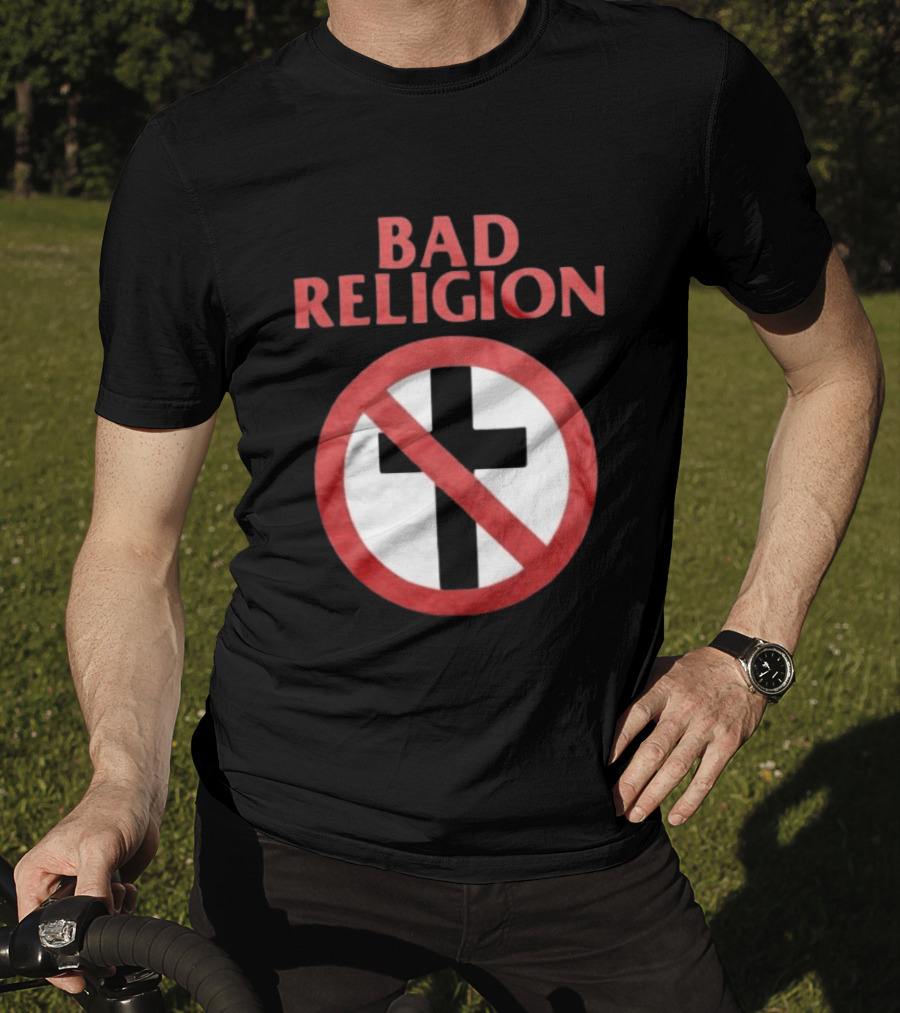 Bad Religion Crossbuster Black T-Shirt