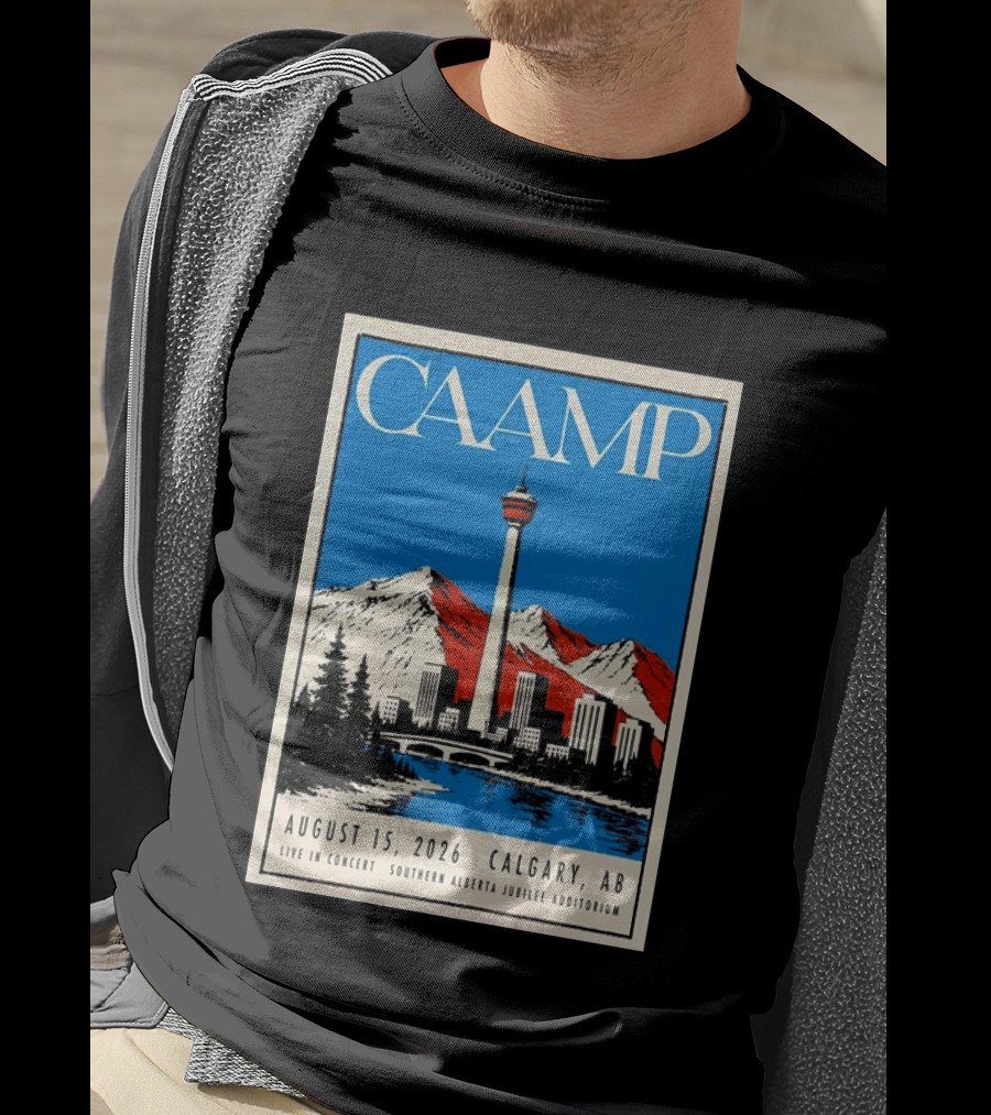 CAAMP August 15 2026 Calgary Southern Alberta Jubilee Auditorium Live In Concert T-Shirt