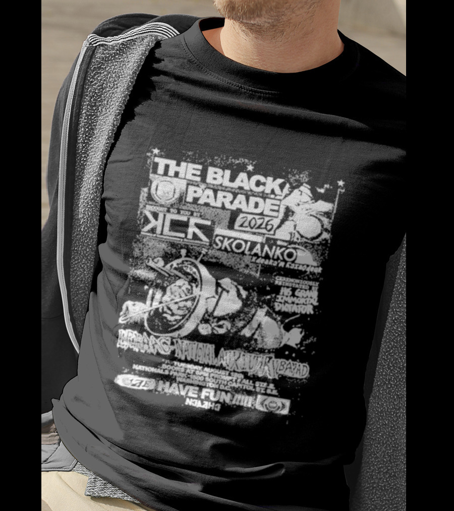 The Black Parade Nationals Park Washington DC 08.18.2026 My Chemical Romance Skolanko T-Shirt