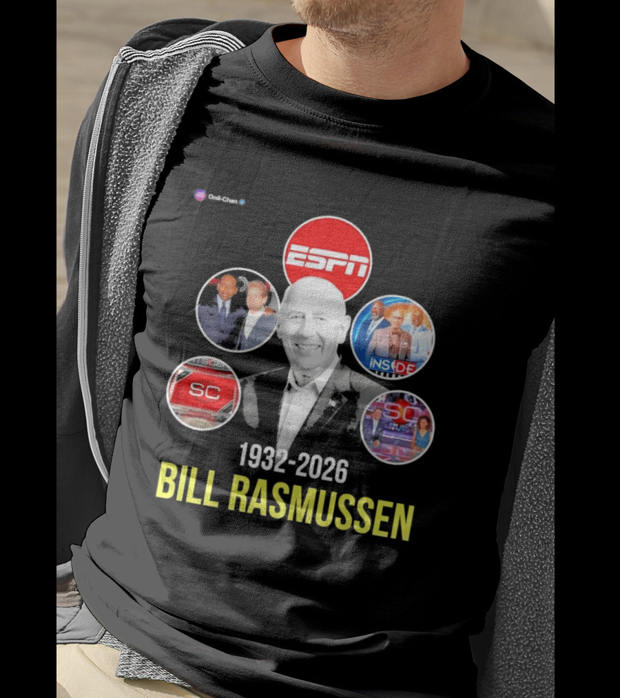 ESPN Bill Rasmussen 1932 2026 SC Inside Sports T-Shirt