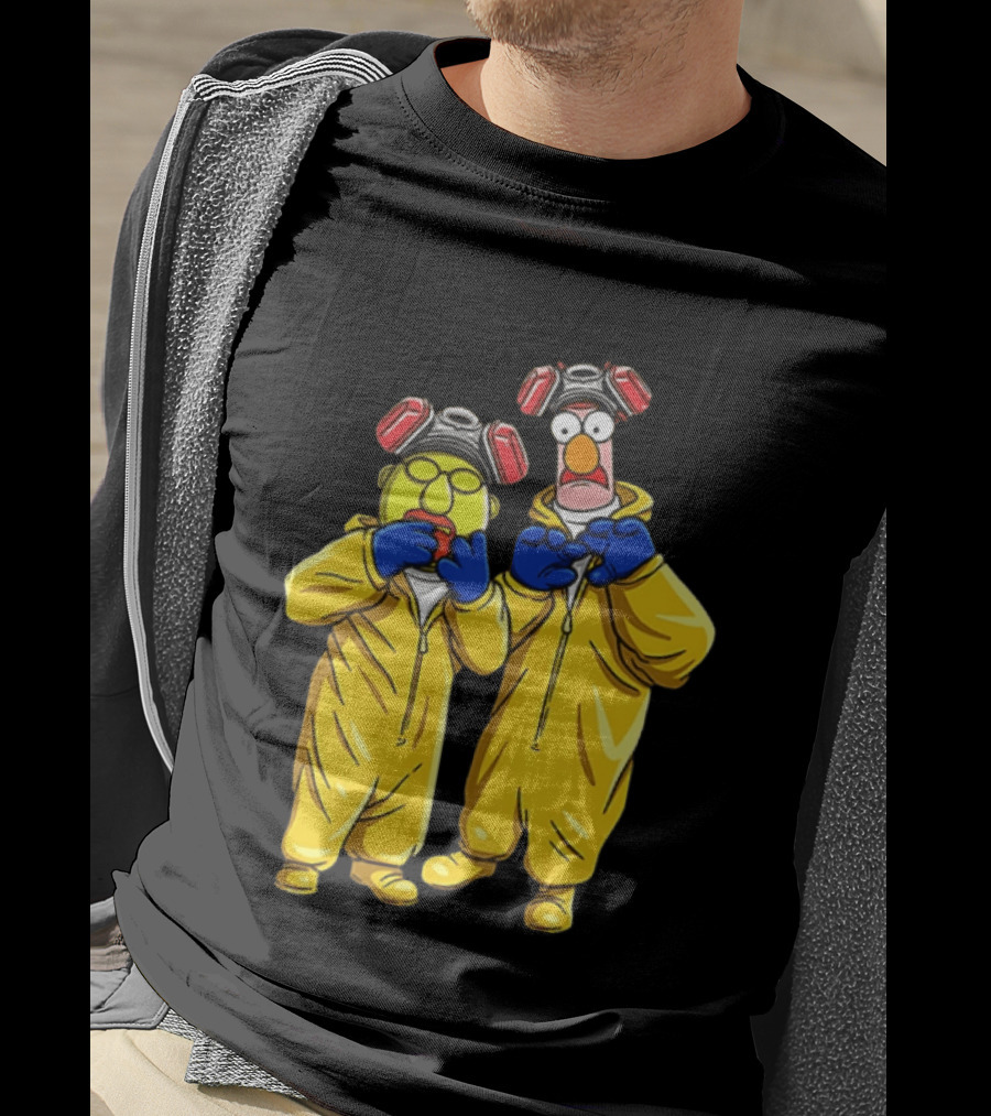 Dr Bunsen Honeydew Beaker Breaking Bad The Muppets Yellow Hazmat Suit T-Shirt