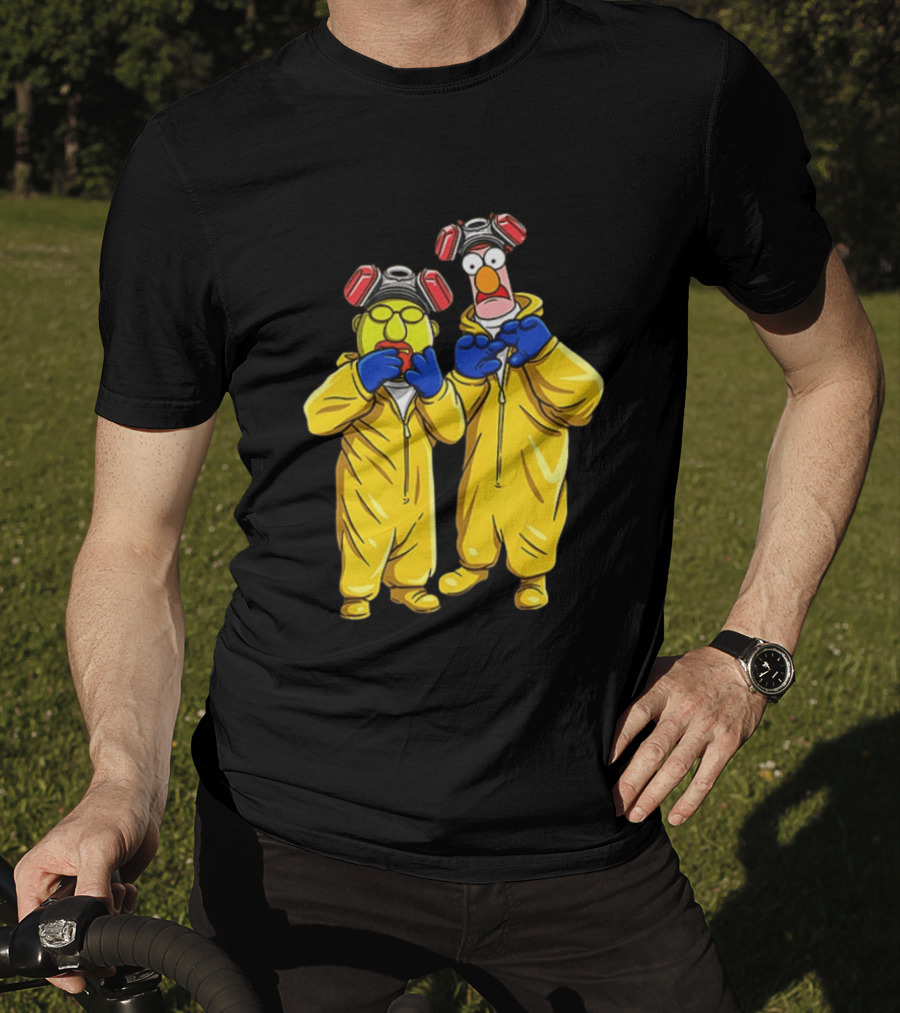 Dr Bunsen Honeydew Beaker Breaking Bad The Muppets Yellow Hazmat Suit T-Shirt