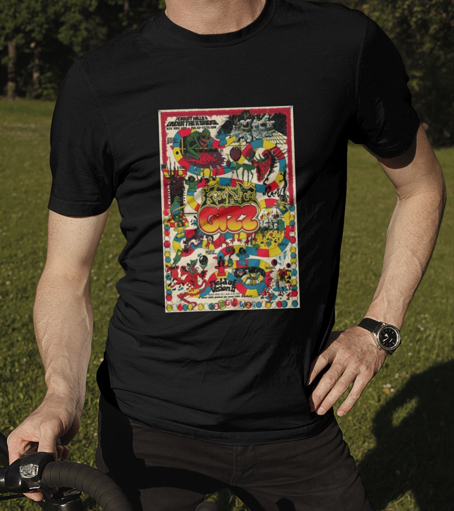 Goose Aug 18 2026 Commodore Ballroom Vancouver BC Flying Gizz Field Of Vision New York City Forest Hills Under The Rainbow T-Shirt