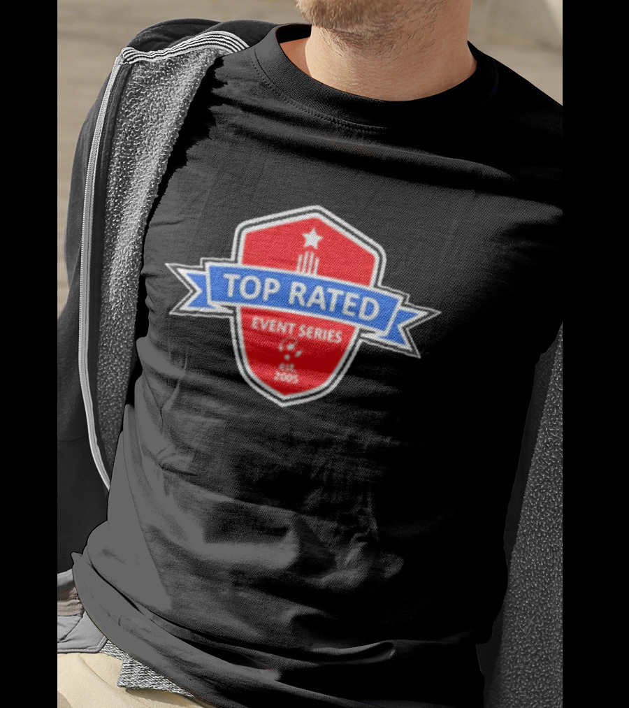 Top Rated Event Series Est. 2005 Star Shield T-Shirt