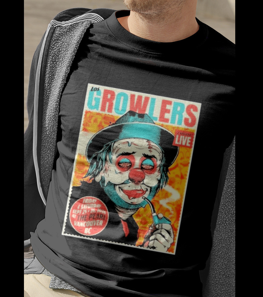 Los Growlers Live Concert At The Pearl Vancouver BC Two Nights September 25 26 2026 T-Shirt