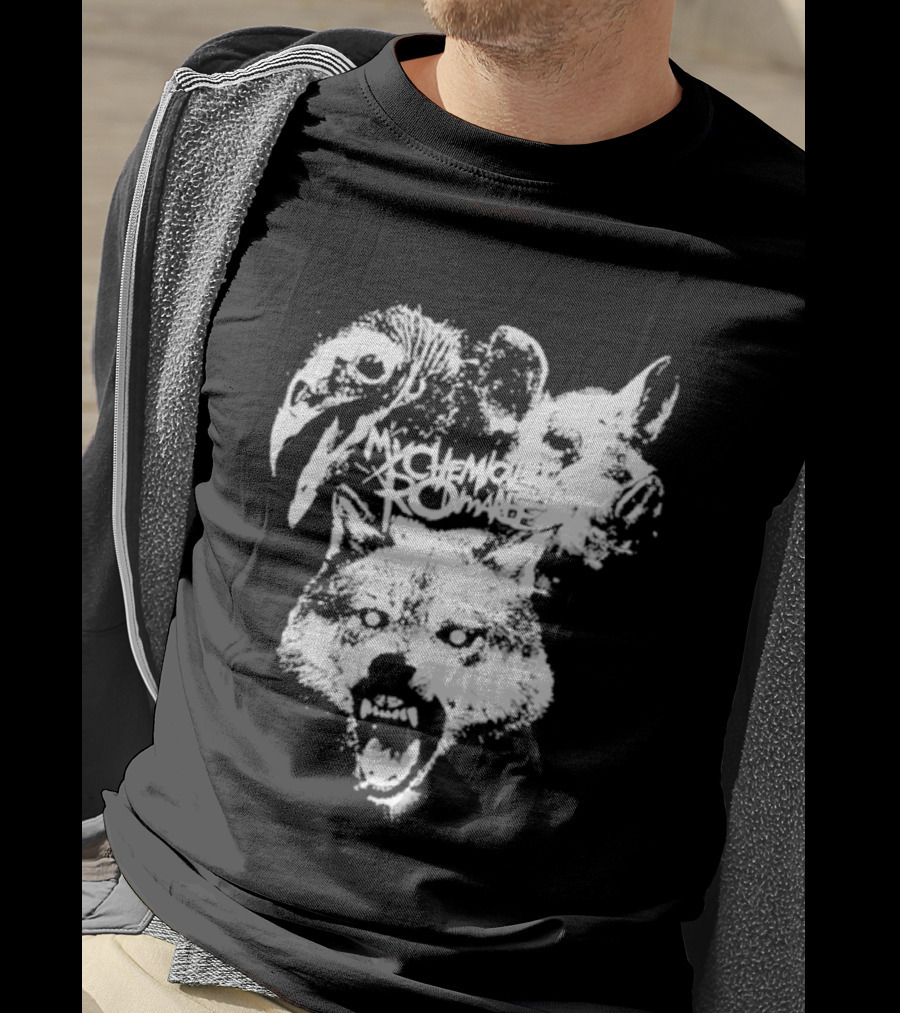 Washington DC 08.18.2026 My Chemical Romance Wolf And Birds T-Shirt