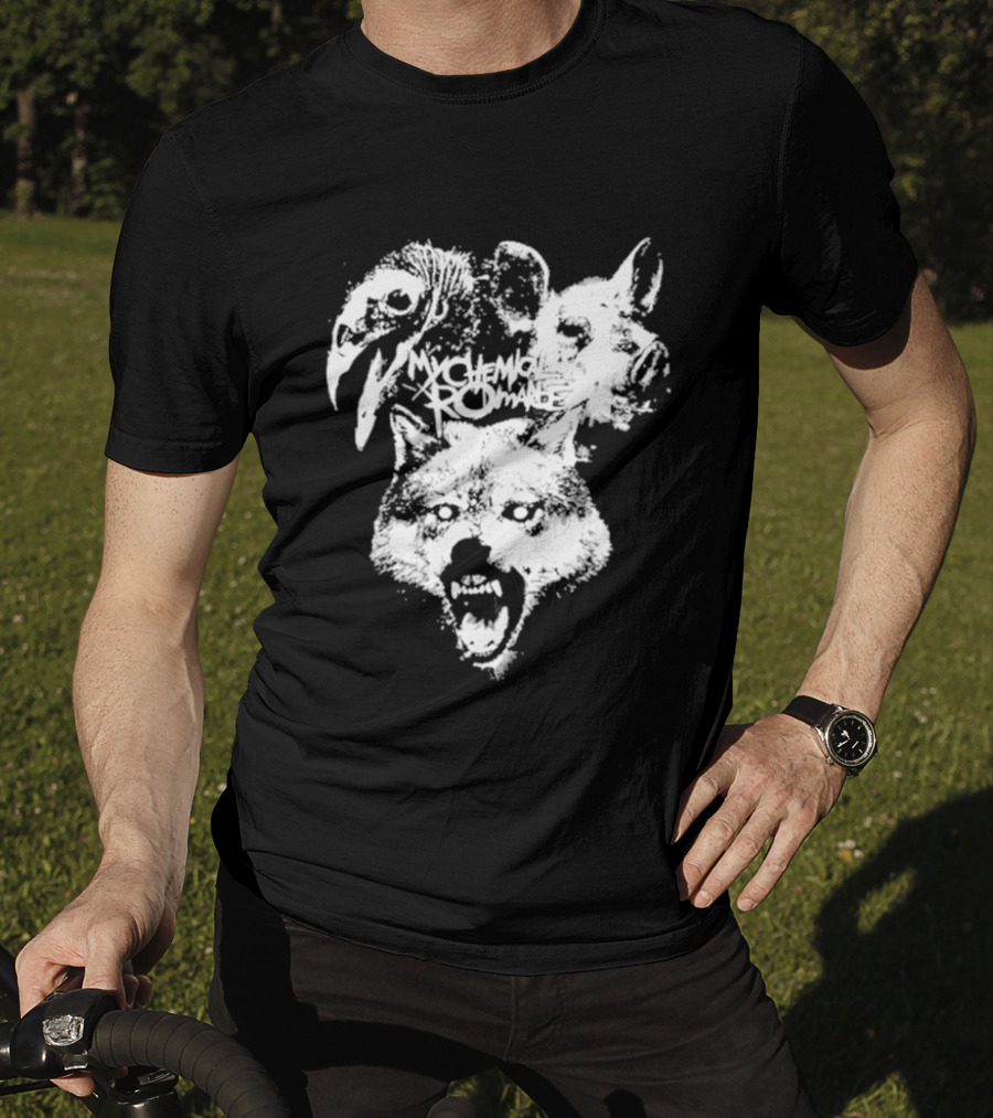Washington DC 08.18.2026 My Chemical Romance Wolf And Birds T-Shirt