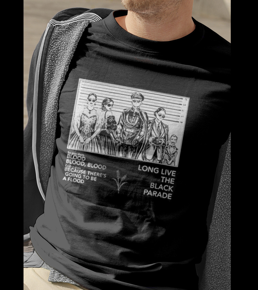 Black Parade Give Them Blood Long Live The Black Parade T-Shirt