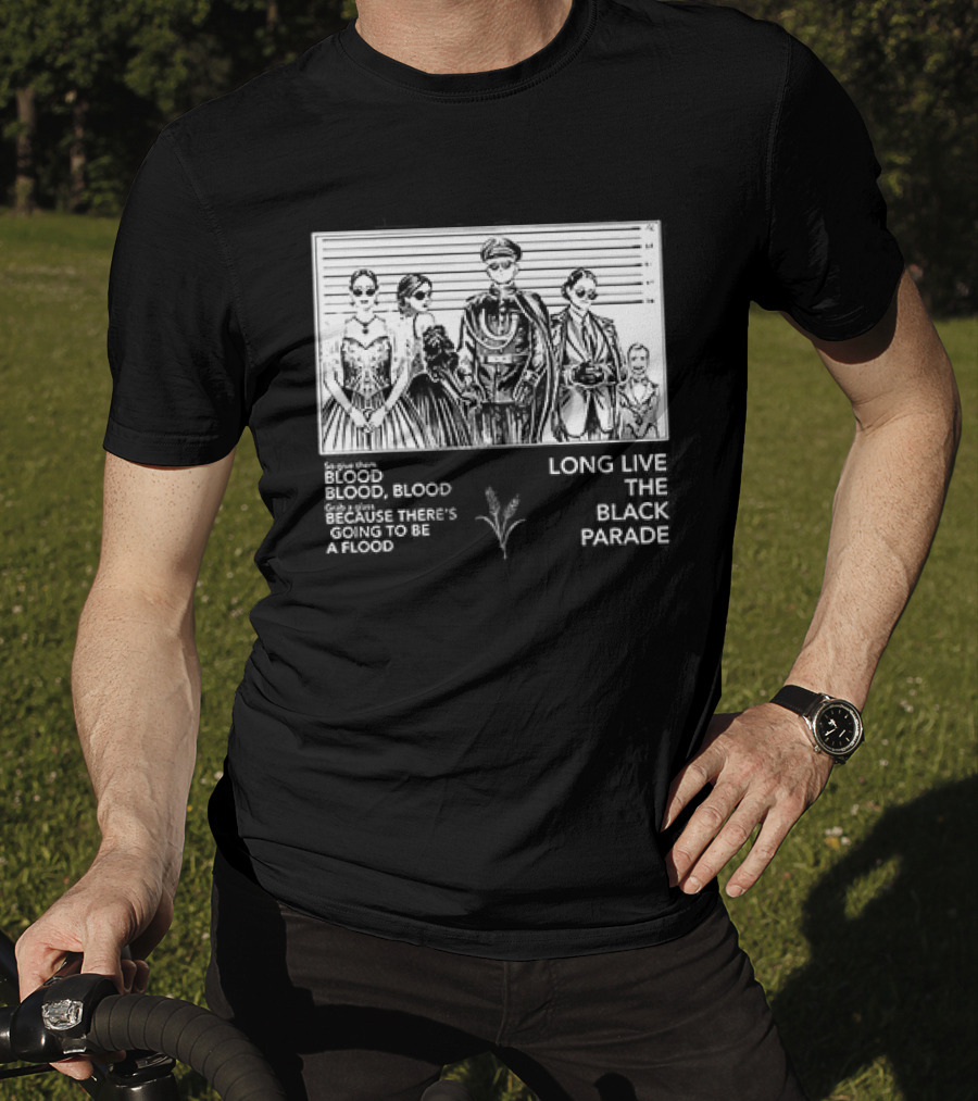 Black Parade Give Them Blood Long Live The Black Parade T-Shirt