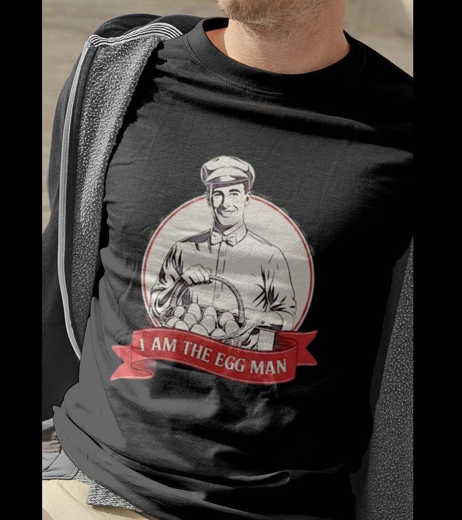 I Am The Egg Man Vintage Style Lyrics Reference T-Shirt