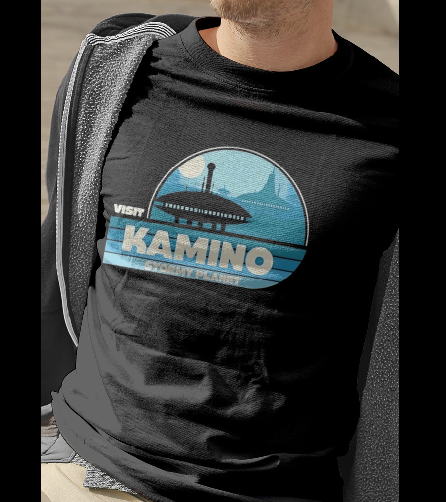 Visit Kamino Stormy Planet Star Wars Sci Fi T-Shirt