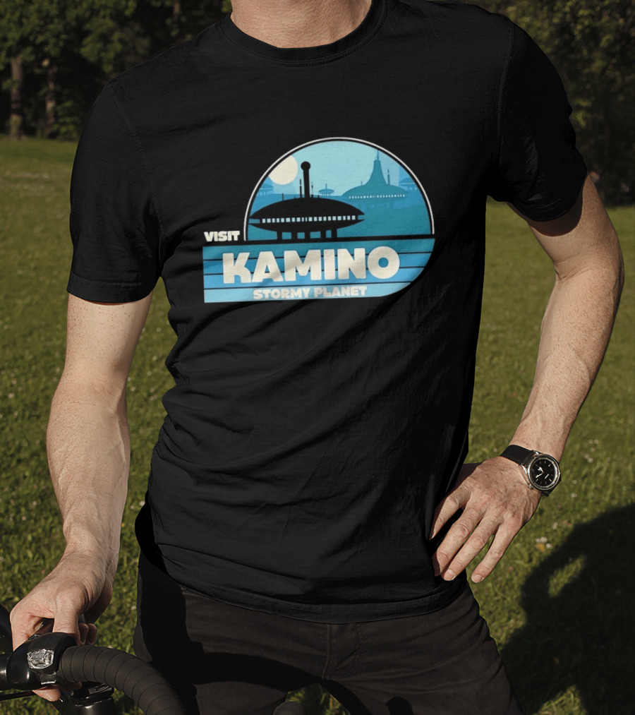 Visit Kamino Stormy Planet Star Wars Sci Fi T-Shirt