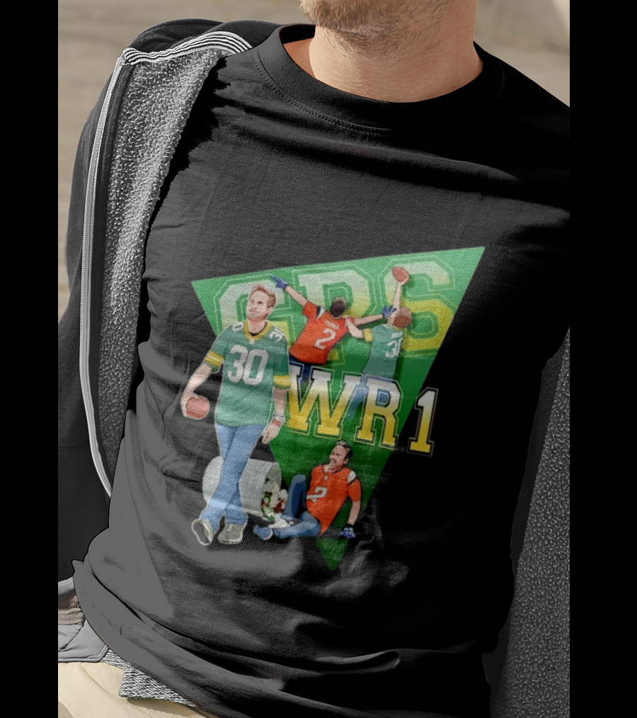 GPS WR1 Perna Grisset Football 30 Jersey Catch Sports T-Shirt