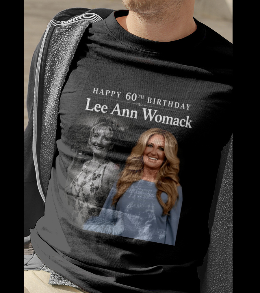 Happy 60th Birthday Lee Ann Womack Celebration T-Shirt