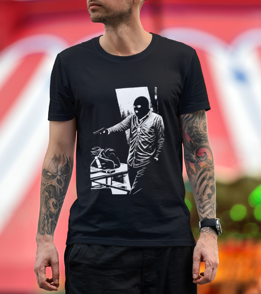 Notorious BIG Biggie Smalls Ski Mask Heist T-Shirt