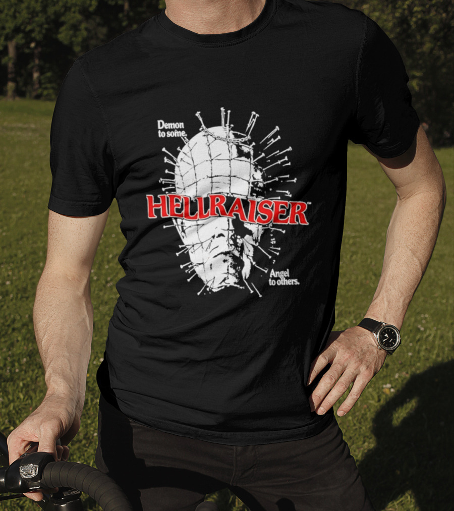 Hellraiser Pinhead Demon To Some Angel To Others T-Shirt