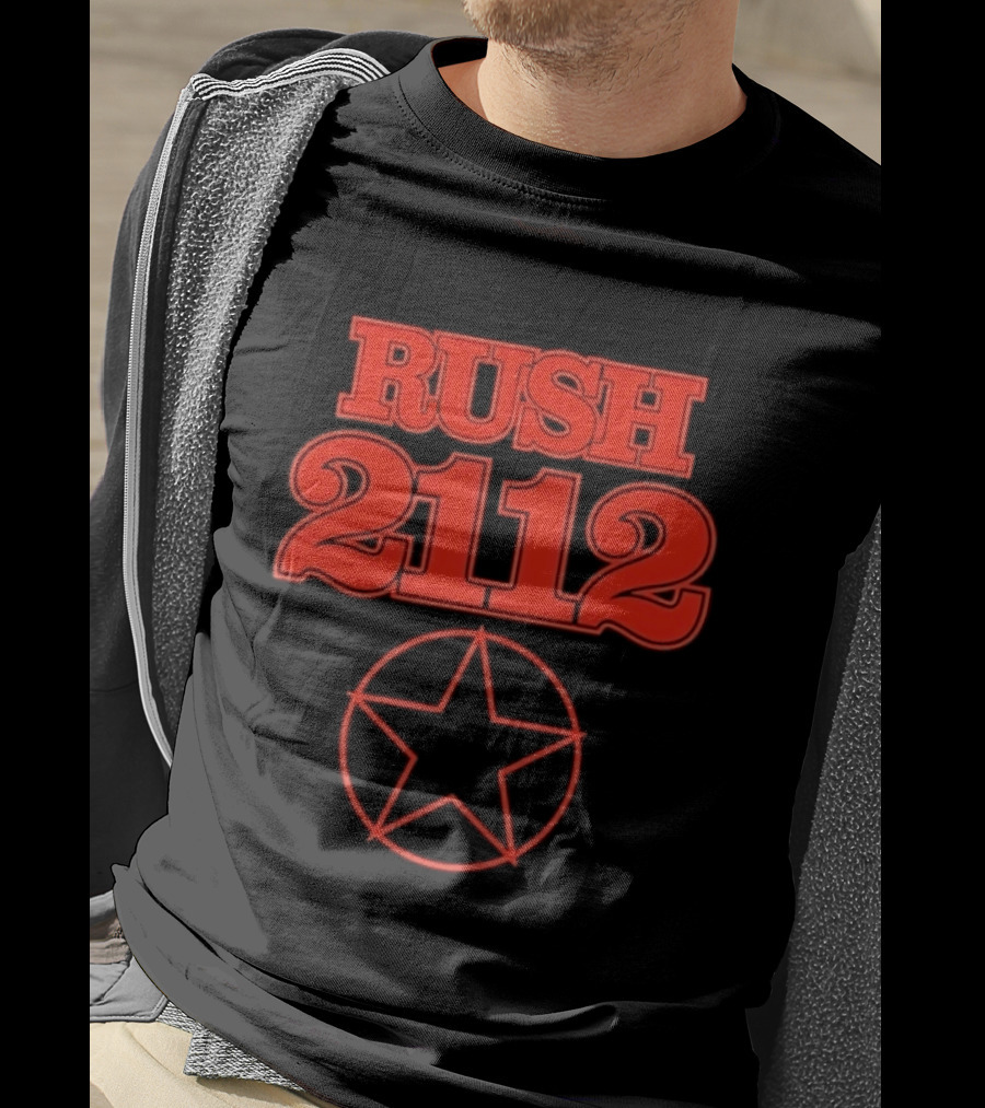 Rush 2112 Starman Iconic Progressive Rock T-Shirt