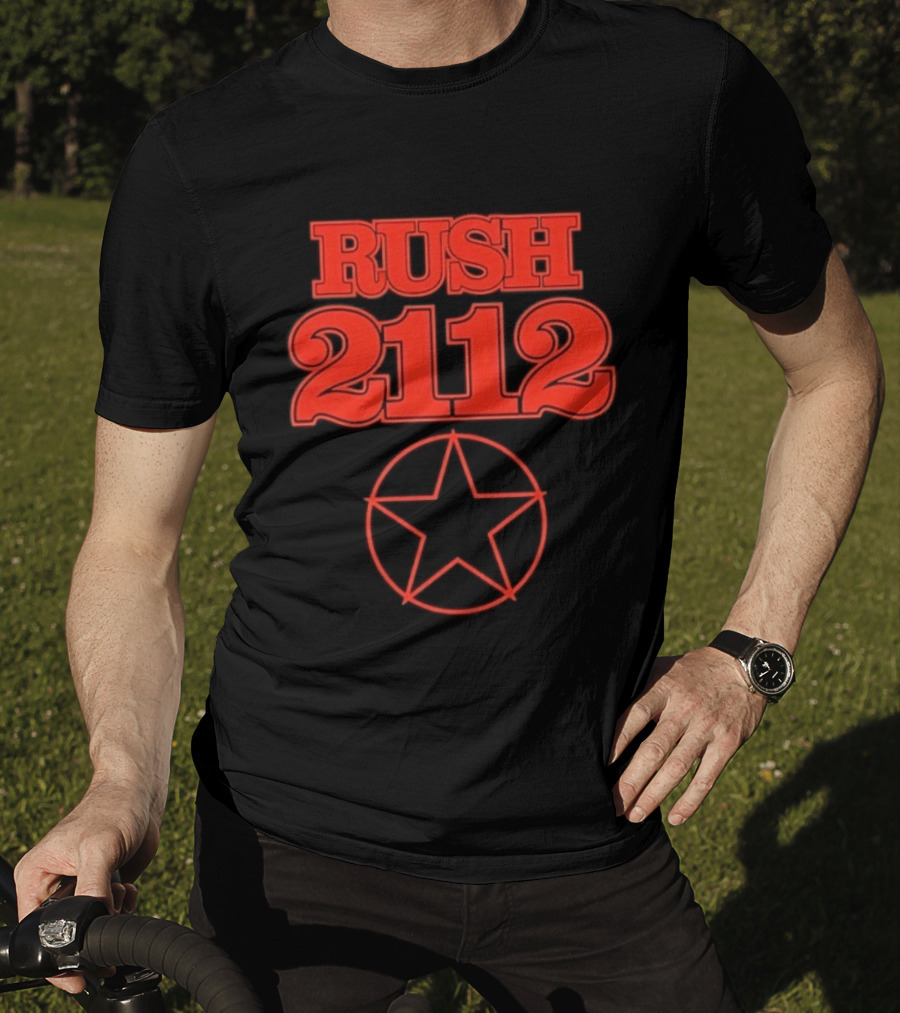 Rush 2112 Starman Iconic Progressive Rock T-Shirt