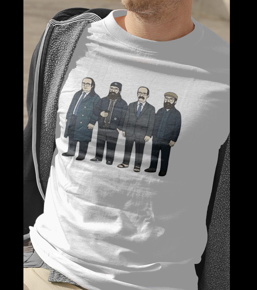 Danny DeVito Seth Rogen David Cross Zach Galifianakis Cartoon Characters T-Shirt