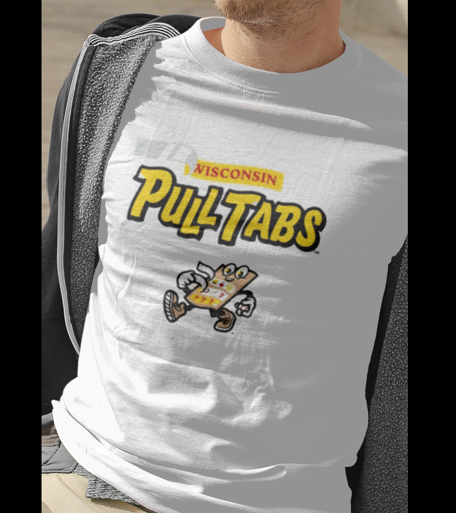 Wisconsin Pull Tabs Dock Spiders Team Store T-Shirt