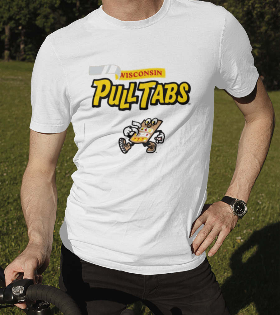 Wisconsin Pull Tabs Dock Spiders Team Store T-Shirt