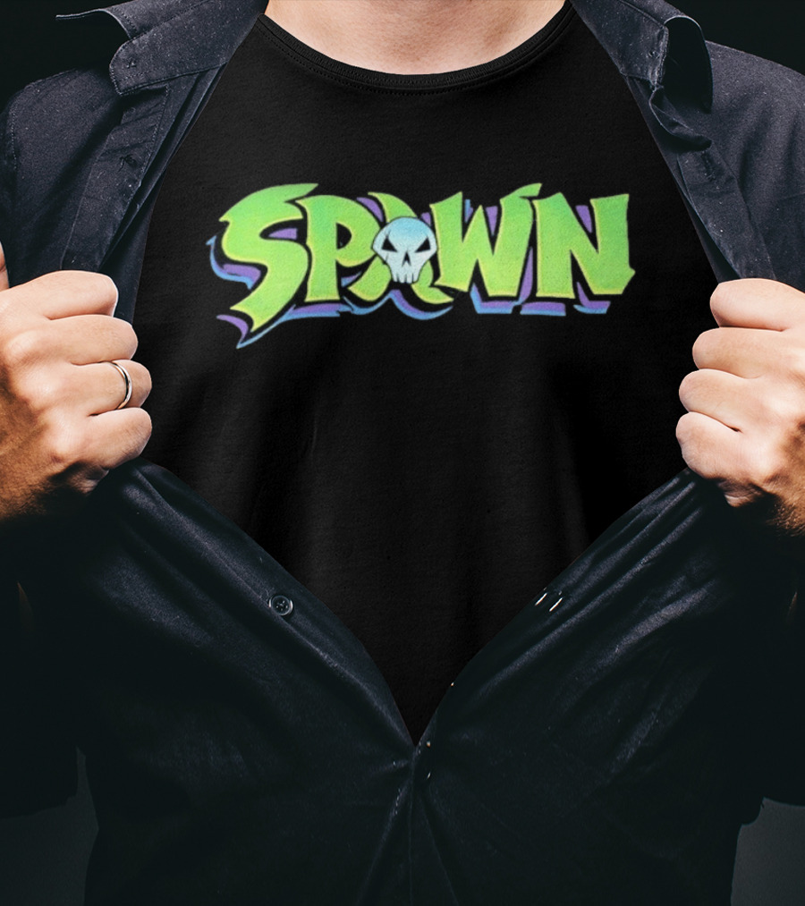 Spawn Todd McFarlane Comics Skull T-Shirt