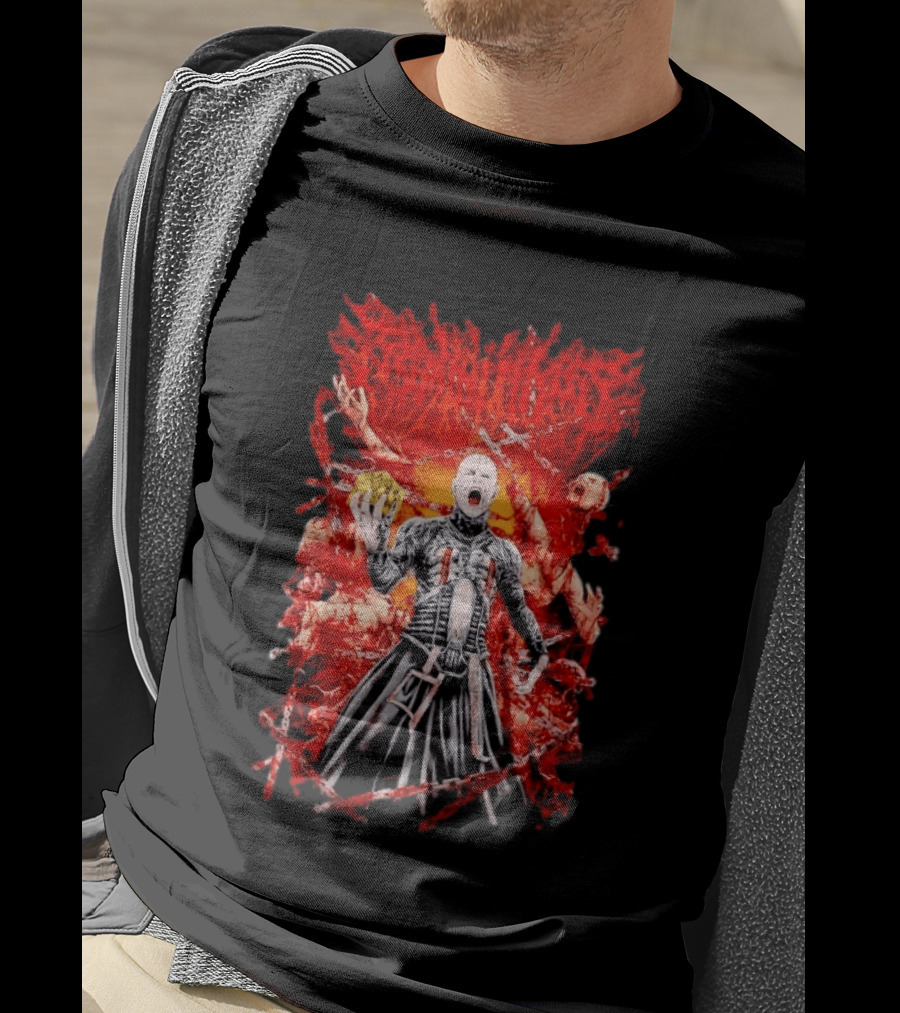 Terminalist Hellraiser Pinhead Horror Death Metal T-Shirt