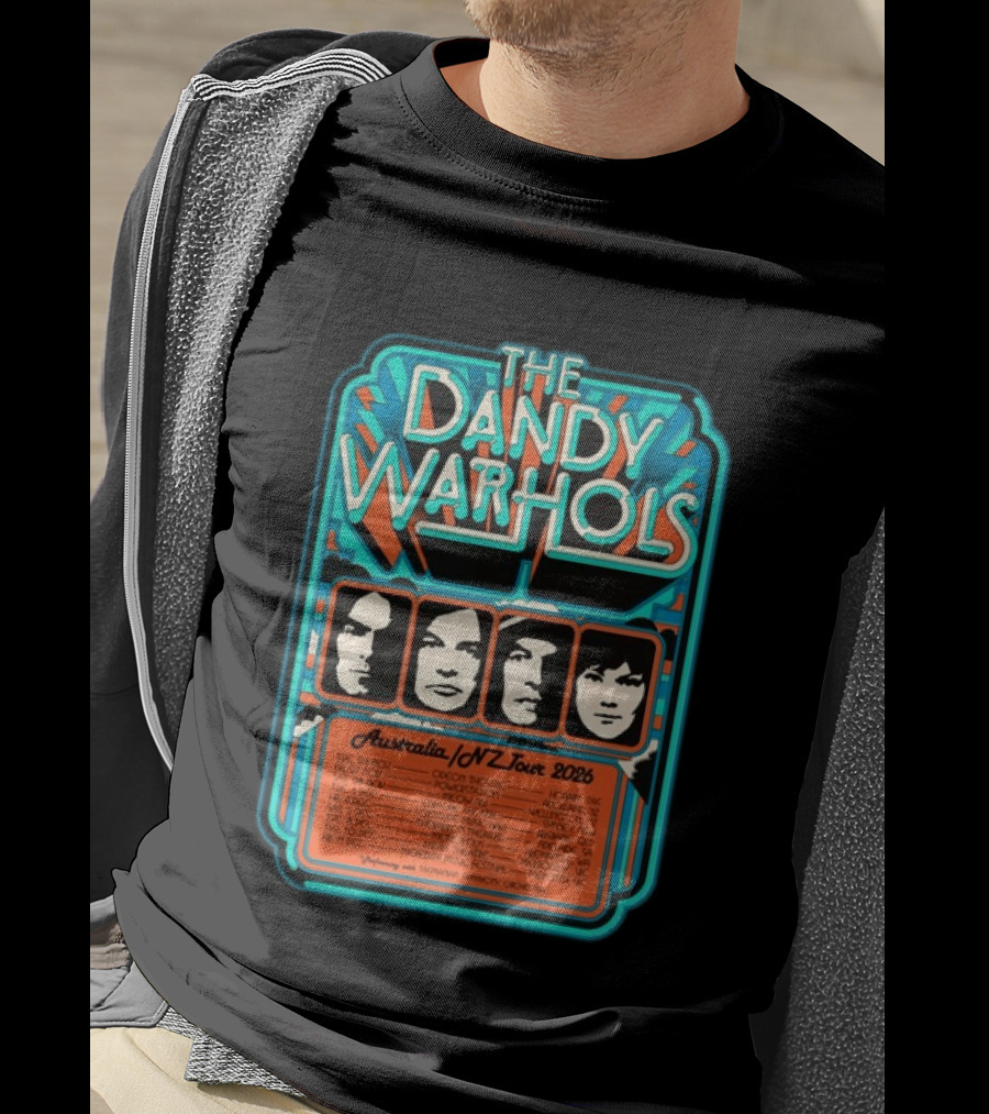 The Dandy Warhols Australia NZ Tour 2026 Concert Dates And Venues T-Shirt