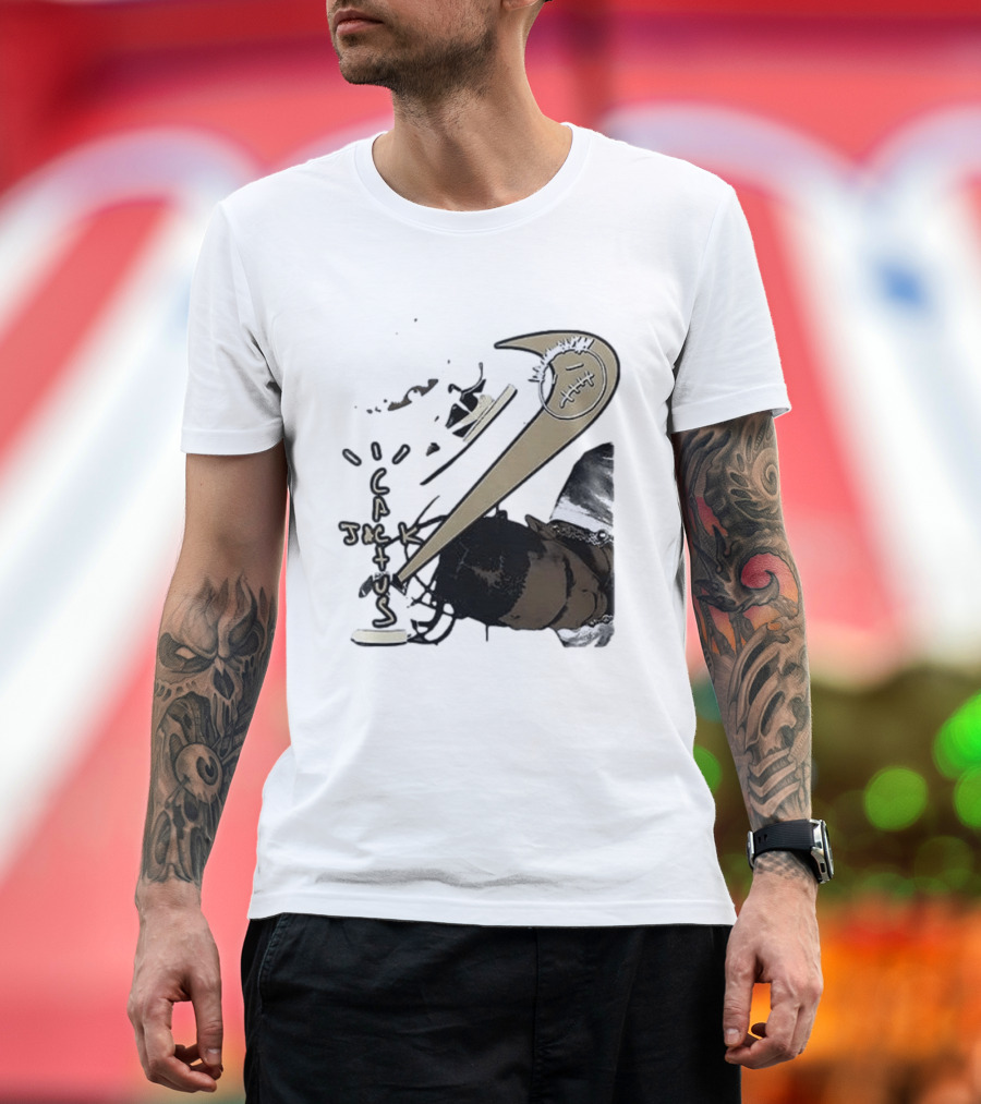 T Scott Utopia Cactus Jack Collaboration T-Shirt